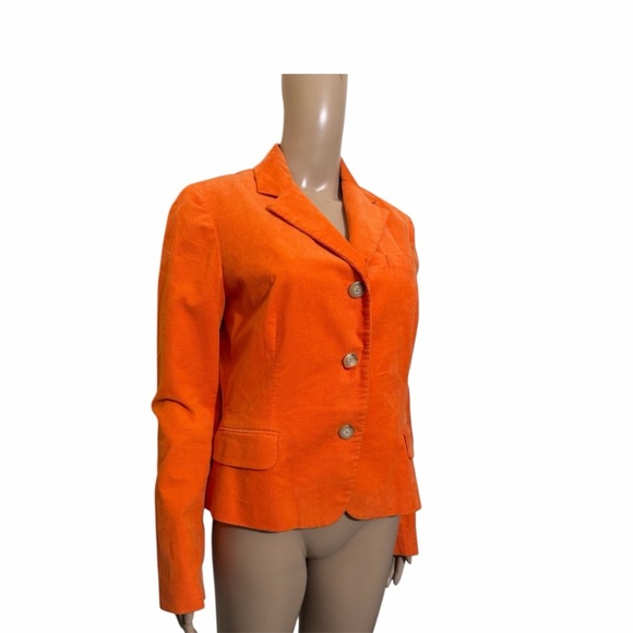Ralph Lauren Blue Label Vibrant Orange Blazer - Picture 2 of 7